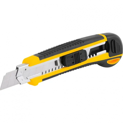 Estilete Cutter 18mm Emborrachado Vonder ES618 Profissional