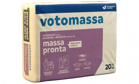 Massa Pronta Votomassa para Assentamento e Revestimento 20 kg