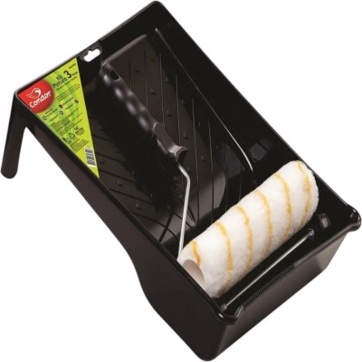 Kit de Pintura 3 Peças Condor com Rolo, Bandeja e Suporte