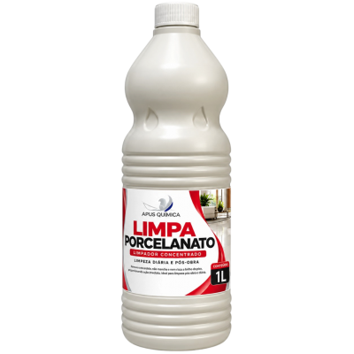 Limpa Porcelanato Concentrado 1 Litro Apus Química