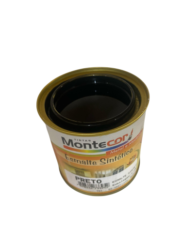ESMALTE SINTETICO 1/16 PRETO MONTECOR