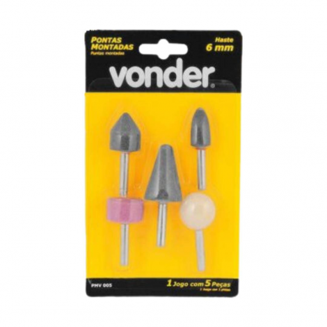 PONTA MONTADA JG C/5PC PMV005 VONDER