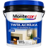 Tinta Acrílica Antimofo Montecor Branco 3,6 Litros