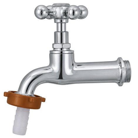 Torneira Longa para Jardim 1/2" com Adaptador 3/4" C-33 Iguatemi