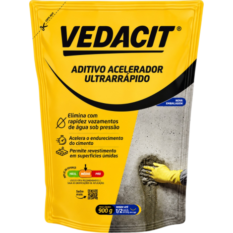 Aditivo Acelerador Ultra Rápido 900 g Vonder