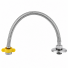 Engate Flexível em Aço Inox 1/2" x 40 cm Cromado Estrela