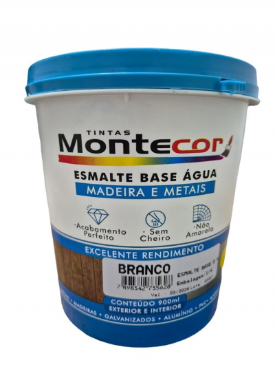 ESMALTE BASE AGUA MADEIRAS E METAIS ''BRANC0''