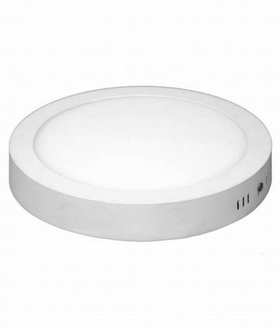 Painel LED Ourolux Super Eco 24W 6500K Bivolt Redondo de Sobrepor