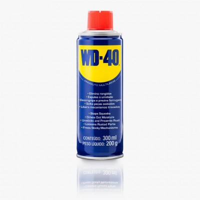 WD-40 Spray Multiusos Original 300ml – Lubrificante, Desengripante e Protetor Antiferrugem