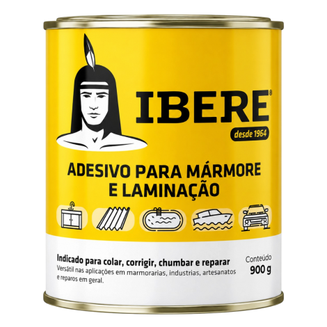 Adesivo para Mármore e Laminação Iberê 900g com Catalisador MEK