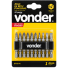 Jogo de Bits/Ponteiras 1/4" com 10 Peças BPV 0141 Vonder