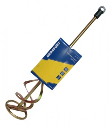 Misturador de Tintas e Argamassa Brasfort SDS Plus 600 mm em Aço