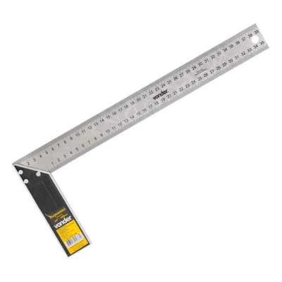Esquadro 14 Polegadas (350 mm) Vonder em Aço para Marcenaria e Construção