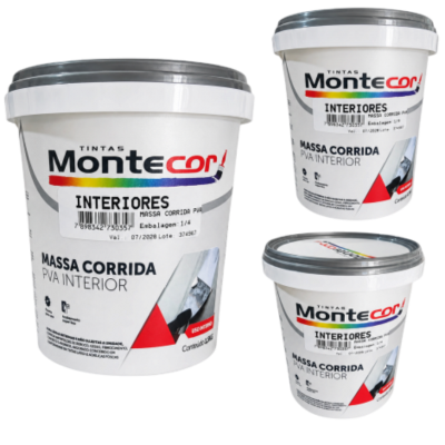 Massa Corrida PVA Interior Montecor