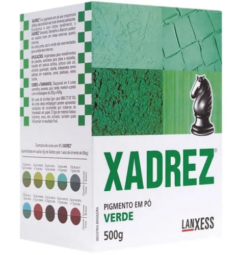 XADREX PIGMENTO EM PÓ - VERDE