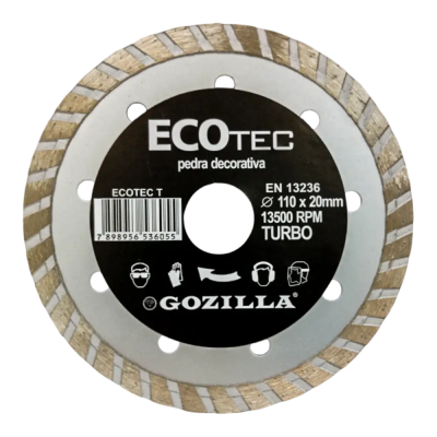 Disco Ecotec Turbo 110x20mm Gozilla