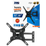 Suporte Articulado para TV 13 a 60 Polegadas até 40kg VESA  400x400 Proeletronic PQST-1355