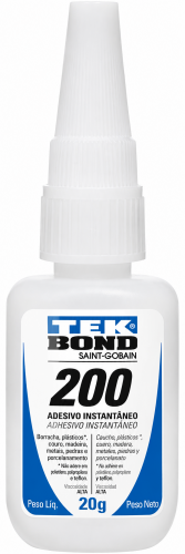 Cola Instantânea Tekbond Anti Entupimento 20g 200
