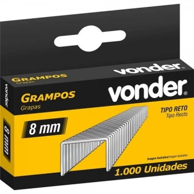 GRAMPO 8MM TIPO RETO VONDER