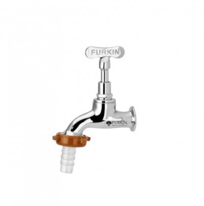 Torneira de Jardim Curta Cromada 1/2