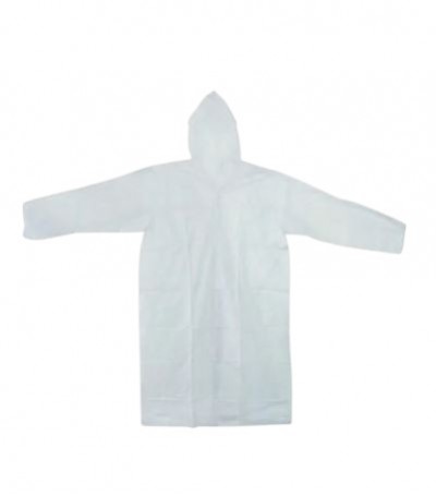 CAPA DE CHUVA DESCARTAVEL TRANSPARENTE