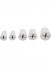 TAPA FURO PARAFUSO PVC C/5 PCS BR