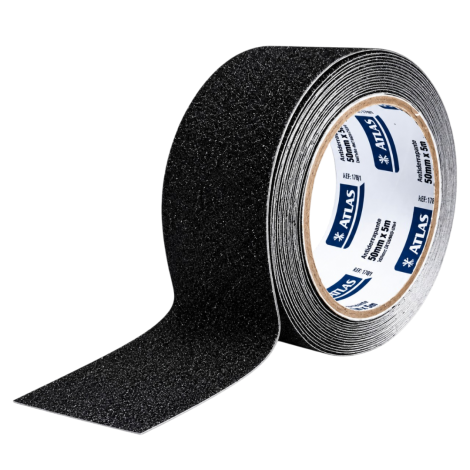 Fita Antiderrapante Preta 50 mm x 5 m Atlas Ref. 178/1