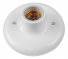 Plafon Branco com Receptáculo de Porcelana 100W 250V ILUMI