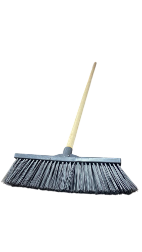 Vassourão Gari 40cm com Cabo de Madeira Balmais Limpeza Pesada