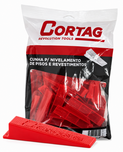 Cunha para Nivelador de Pisos Cortag Reutilizável