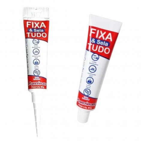 Cola PU 40 Poliuretano Branco 85g Mastiflex Fixa e Sela tudo