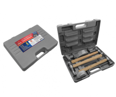 KIT FERRAMENTA PARA REPARO DE AUTOMOVEL 8 PECAS