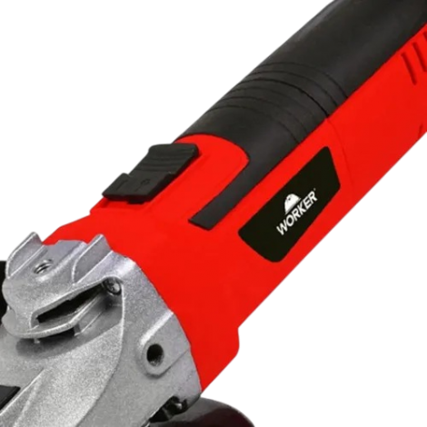 Esmerilhadeira Angular Worker 650W 4.1/2" (115mm) 220V – Com 6 Discos de Corte