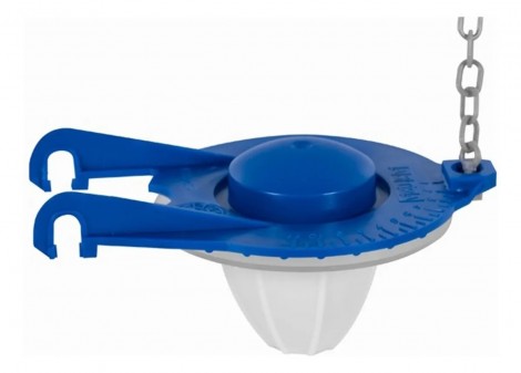 eparo para Caixa Acoplada – Obturador de Saída d’Água Astra KSOU/AS – 6 Litros – PVC Azul