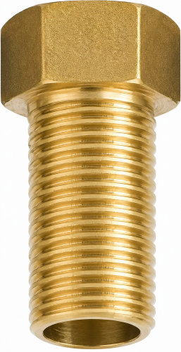 Aumento de Latão Longo 1/2" Furkin para Instalações Hidráulicas