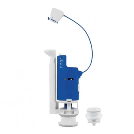 Saída de Água Universal Duplo de Acionamento Redondo Pigmentado Astra MDUS/RP*BR – Para Caixa Acoplada 2"