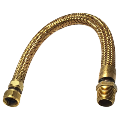 Tubo Flexível para Gás 600mm – Conexão Metálica para GLP e Gás Natural | Tokari