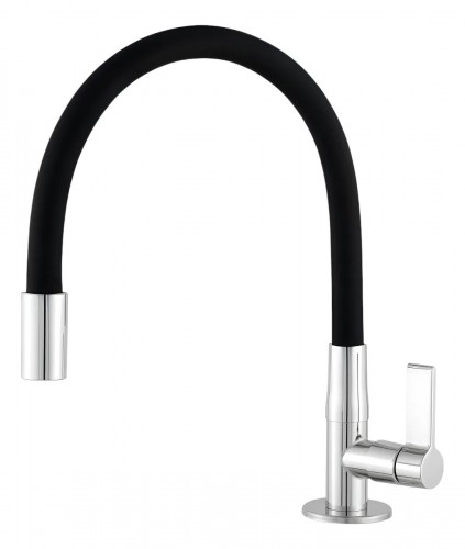 Torneira de Mesa Bica Móvel Preta – Iguatemi Linha Fit, 1/4 de Volta (Ref. C-70 – confirmar)