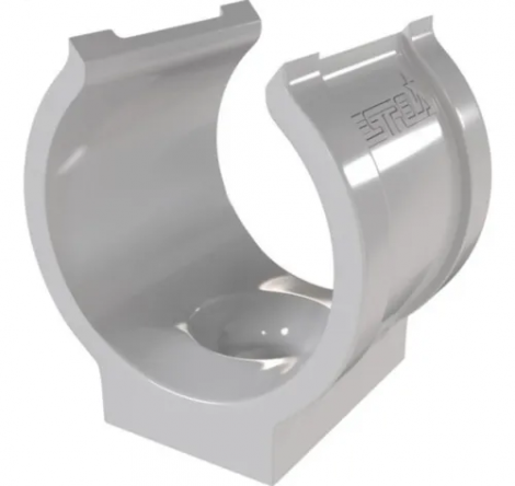 ABRACADEIRA DE IMPACTO P/TUBO 3/4" BRANCO