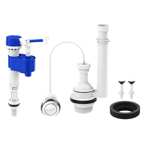 Kit para Caixa Acoplada Entrada Master Flux e Saída Pneumática 3x1 9544 Censi