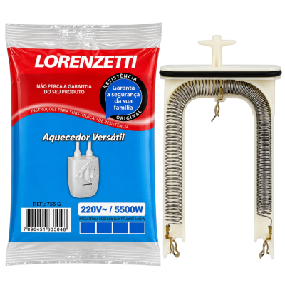 Resistência para Aquecedor Versátil 220V 5500W 755-G Lorenzetti