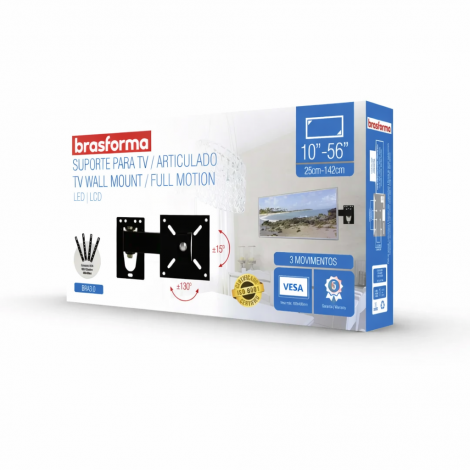 SUPORTE PAR.TV 10A56 4 MOV.LCD/LED