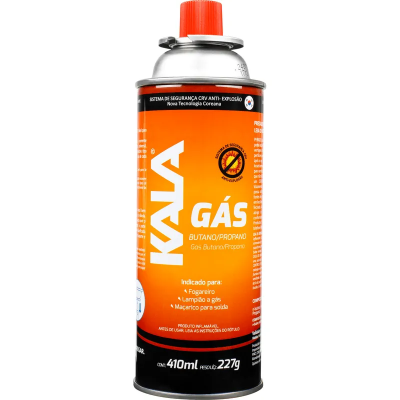Cartucho de Gás Butano/Propano 227 g 410 ml Kala
