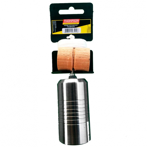 PRUMO DE AÇO MACIÇO 750GR THOMPSON