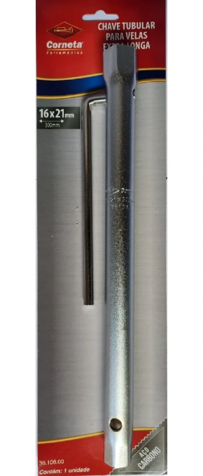 CHAVE DE VELA TUBOL.CORNET.LG 16X21