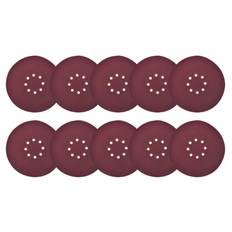 Disco de Lixa 225 mm Grão 60 para Lixadeira de Parede LPV400B LPV600 LPV925 Vonder