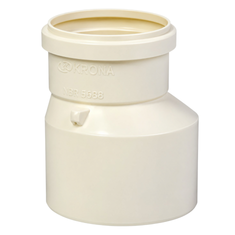 Redução para Esgoto 100 x 75 mm Krona