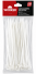 Abraçadeira de Nylon Branca 3,6 x 200 mm com 100 Peças Worker