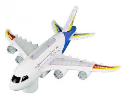 Avião Roda Livre com Luz e Som Etitoys