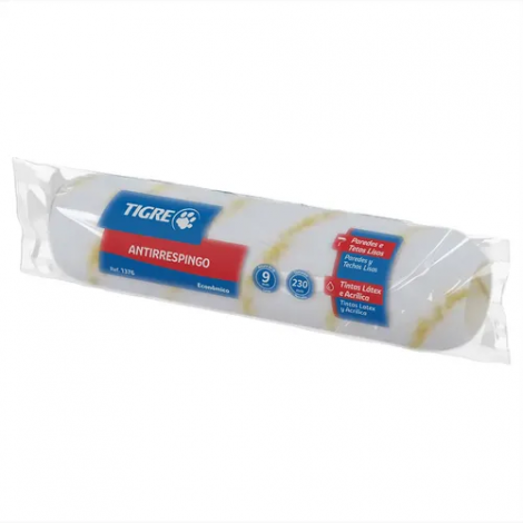 Rolo para Pintura Antirrespingo Econômico 23cm Tigre